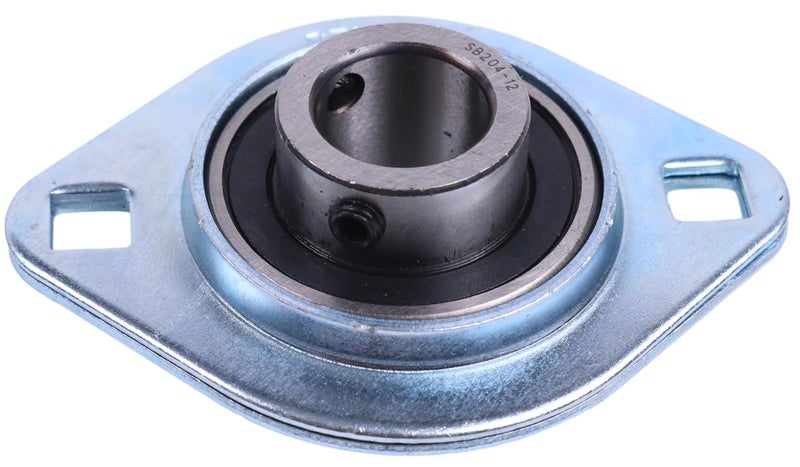 LSSOCH 3/4" Pressed Steel Two Bolt Flange Bearing SBPFL204-12 SBSFL204-12 Compatible with Dump Truck Tarp Systems - Image 1